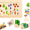 Pequeño pie Caterpillar Nooitgenoeg Laagen Puzzle, 36dlg.
