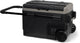 Frigo portatile con compressore elettrico a rulli Steamy-e dual zone su ruote - dual zone - 40 litri - 12v e 230v - per auto e campeggio - nero