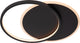 Lucide axelle - lampada da soffitto (plafoniera) - ø 29,5 cm - led 3 stepdim - 1x24w 2700k - nero