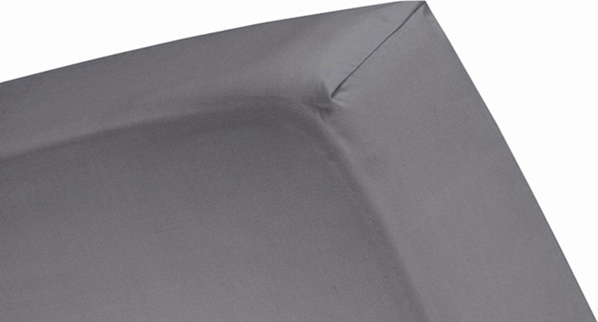 Cinderella hoeslaken - geschikt voor boxspring - jersey - 180x200 cm - tot 25 cm - antraciet