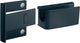Porta rotuladores Sigel - para pizarra magnética de vidrio de 3 a 5 mm - 75x37x35 mm - antracita - si-gl800