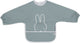 Jollein x Miffy - bavaglino impermeabile con manichetta - miffy peekaboo verde mare