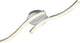 Briloner go - plafoniera - plafoniera con 2 luci - 2x 6w - luce bianca calda - 55,4 cm - color alluminio