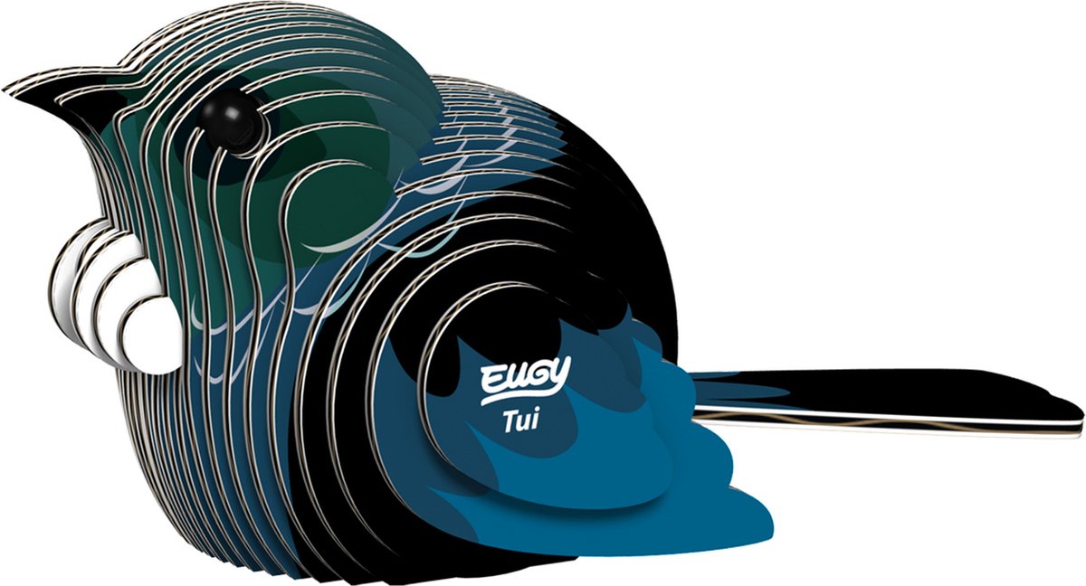Eugy 3d puzzel - tui - vogels - duurzaam - verzamel ze allemaal - 6 jaar