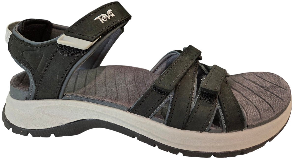 Sandalias de mujer Teva w tirra sport de piel - negro