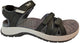 Sandalias de mujer Teva w tirra sport de piel - negro