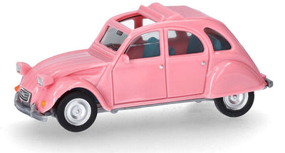 Herpa lemon 2cv faltdach aperta, rosa