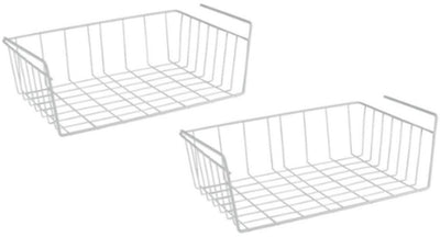 Metaltex Metaltex Babette Cestas colgantes 40x26x14 cm 2 piezas blancas