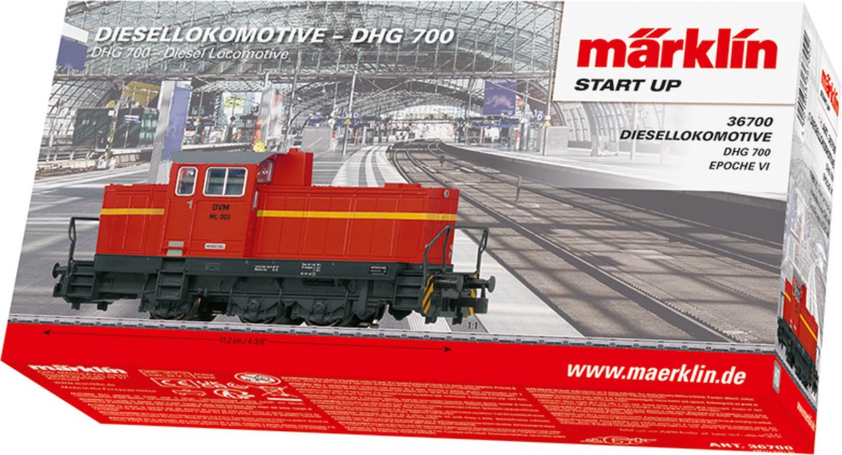 Märklin start up diesellocomotief dhg 700