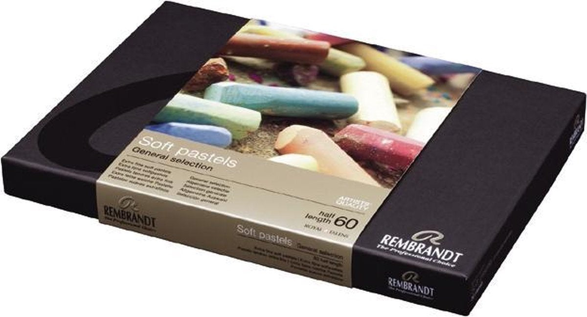 Set pastello morbido Rembrandt selezione generale deluxe | 60 mezzi pastelli