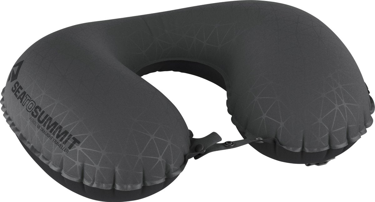 Sea to summit aeros ultralight - opblaasbaar hoofdkussen - traveller grey