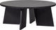 Woood fries salontafel - eikenhout - blacknight - 36x90x90