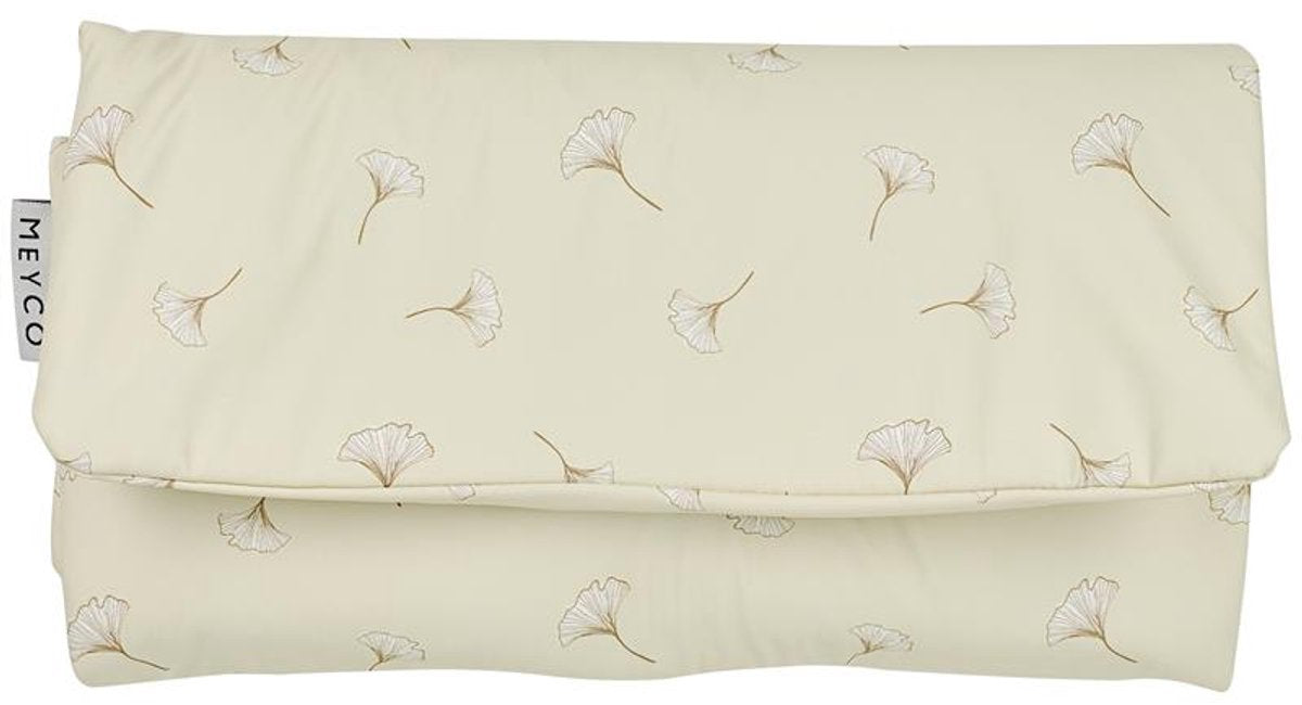 Meyco baby ginkgo verschoonmat - soft sand