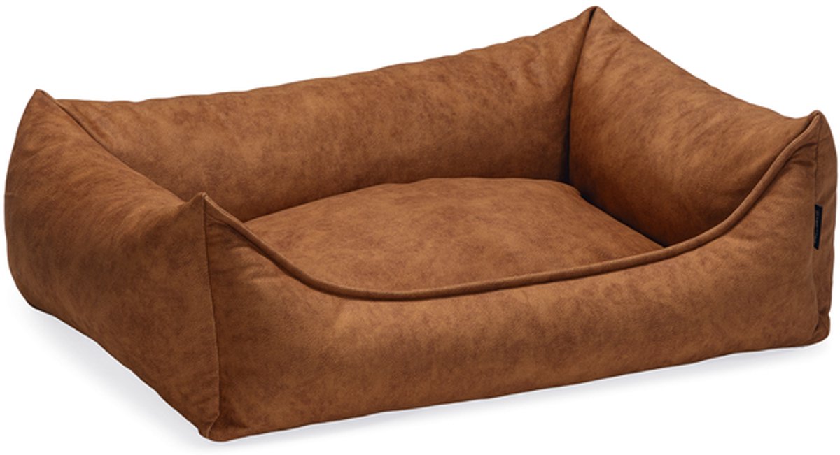 Beeztees lua - cuccia ortopedica per cani - cognac - 80x60x24 cm