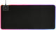 Deltaco gaming dmp320 rgb gaming mousepad xl, 90x40cm, integrated qi wireless charger, 10w, 4 mm thick - black