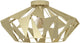 Eglo carlton plafondlamp - e27 - ø 47 cm - goud - staal
