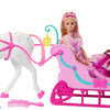 Mattel barbie notenkraker snoepjesland paard en slee