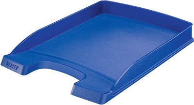 Leitz letter tray low blue