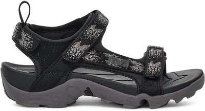 Teva c tanza unisex sandals - black - gray