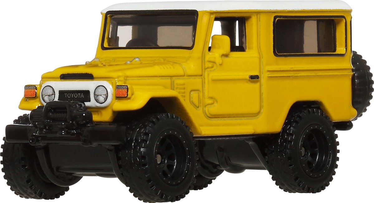Hot wheels premium boulevard - toyota land cruiser fj43 - vehículo de juguete
