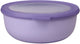 Mepal - recipiente para alimentos circular multitazón - 1250 ml - redondo - lila intenso
