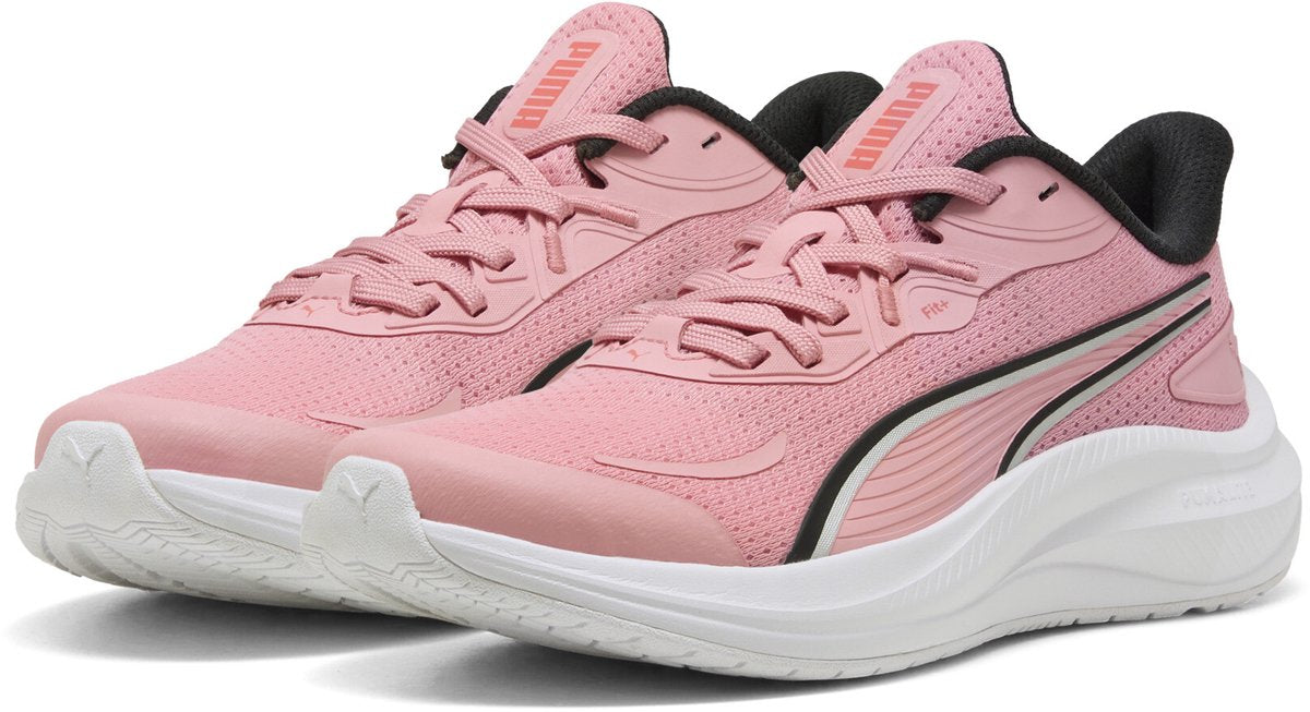 Puma skyrocket lite 2 yrs unisex sports shoes - pinkscape- white