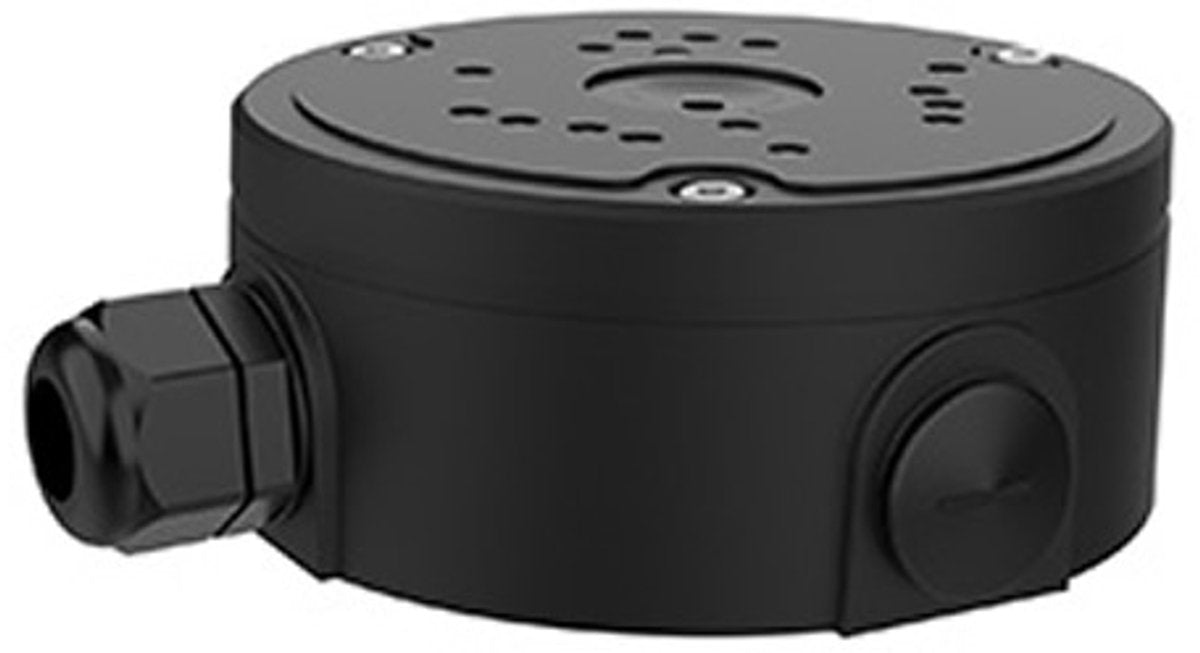 Foscam - fabv5s v2 waterdichte lasdoos – kabeldoos voor beveiligingscamera – aansluitdoos – montagedoos – kabelbescherming – buiten – zwart