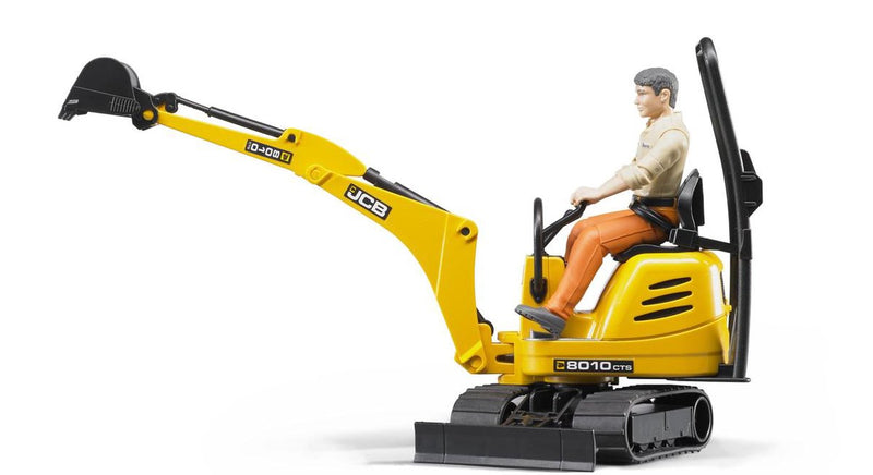 Bruder JCB 8010 CTS Micro Excavator con driver