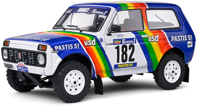 Lada niva paris dakar #182 1984 - 1:18 - sólido