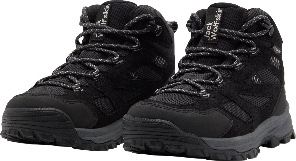 Jack wolfskin vojo tour texapore mid k botas de montaña para niños - phantom