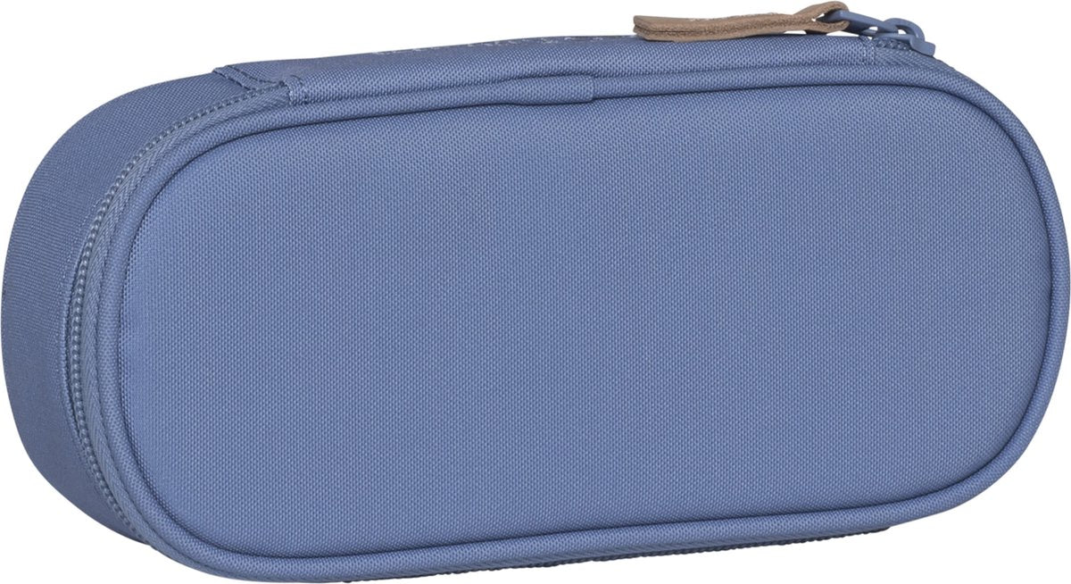 Estuche para lápices Beckmann - ovalado - vacío - sombra azul - be-351202a