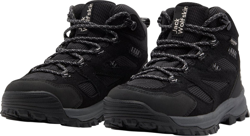 Jack wolfskin vojo tour texapore mid k scarponcini da trekking per bambini-phantom