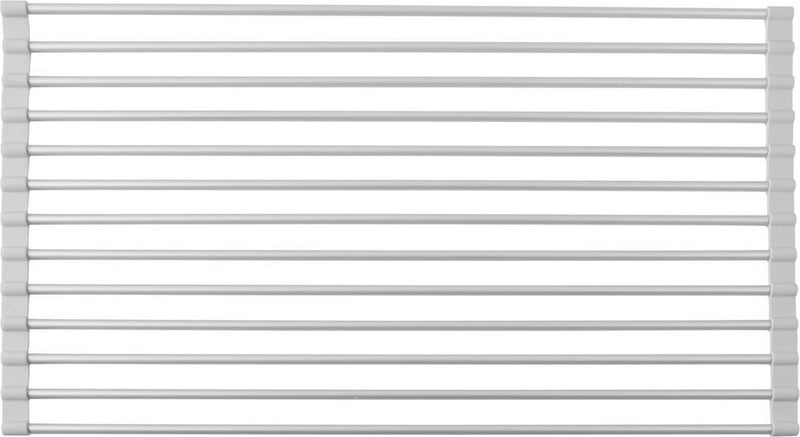 Escurreplatos Idesign, aluminio, 47 x 27,9 x 1,3 cm - | metro