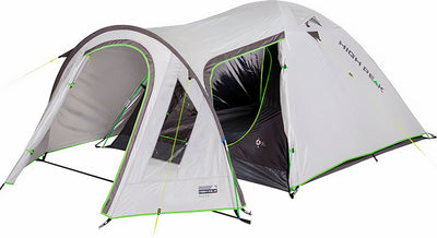 koepeltent Kira 3-persoons 340 x 180 x 120 cm grijs