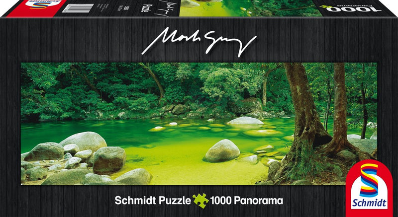 Schmidt puzzle schmidt puzzle - mossman gorge - panorama - 1000 piezas