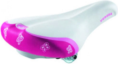 Selle Monte Grappa Saddle infantil Vereda White-Pink
