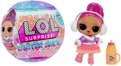 LOL. Surprise Winter Snow tots Mini pop in palla