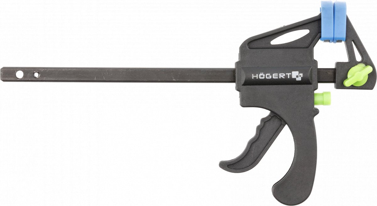 Högert eenhandklem - lijmklem - snelspanklem -speedklem - snelklem - 600 x 63 mm