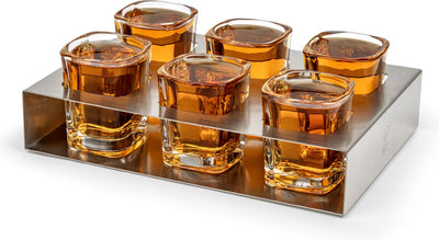Leopold Vienna - bicchierini con supporto - set di 6 bicchierini