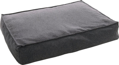 Cojín para perros Flamingo – Avalon rectangular gris oscuro – viscoelástica ortopédica – 100x70x18 cm – funda desenfundable fondo antideslizante