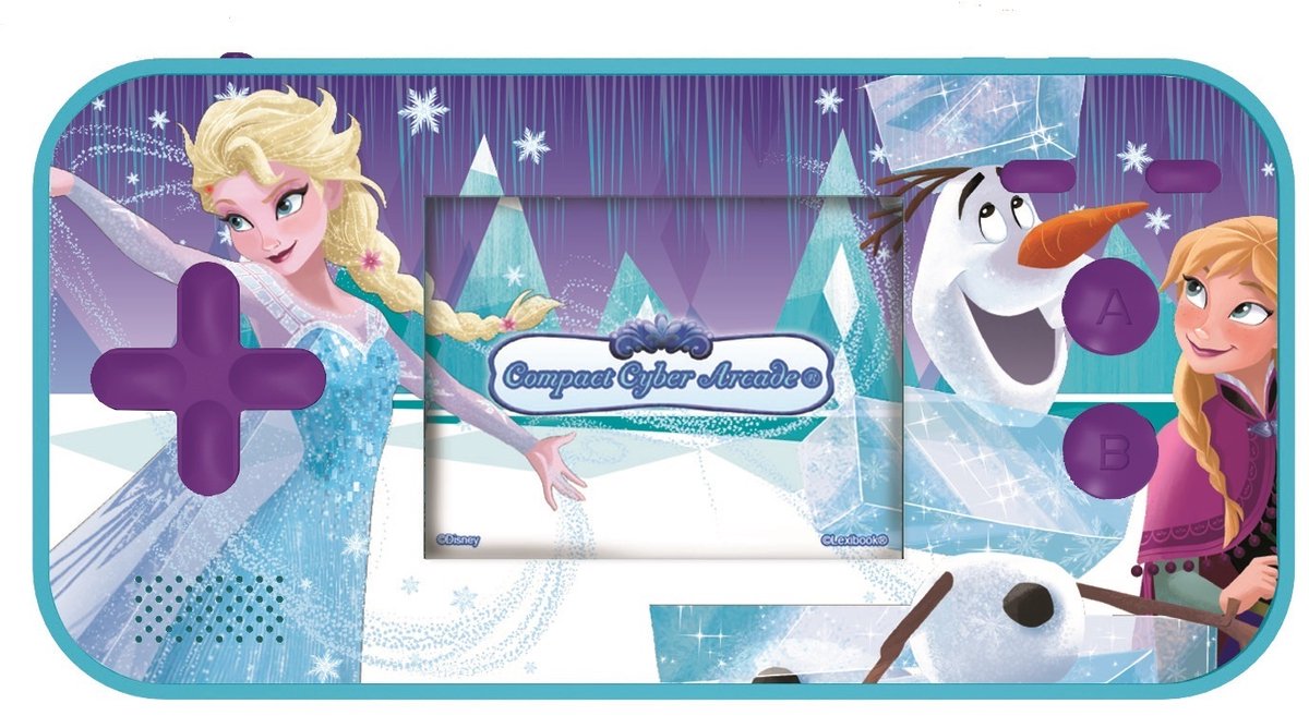 Lexibook console portatile cyber arcade® pocket frozen – schermo 2,5'' 150 giochi non 10 la reine des neiges