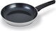 Brabantia indu+ frying pan - ø 24cm - 100% pfas free - ceramic non-stick coating - induction frying pan - dishwasher safe - gray