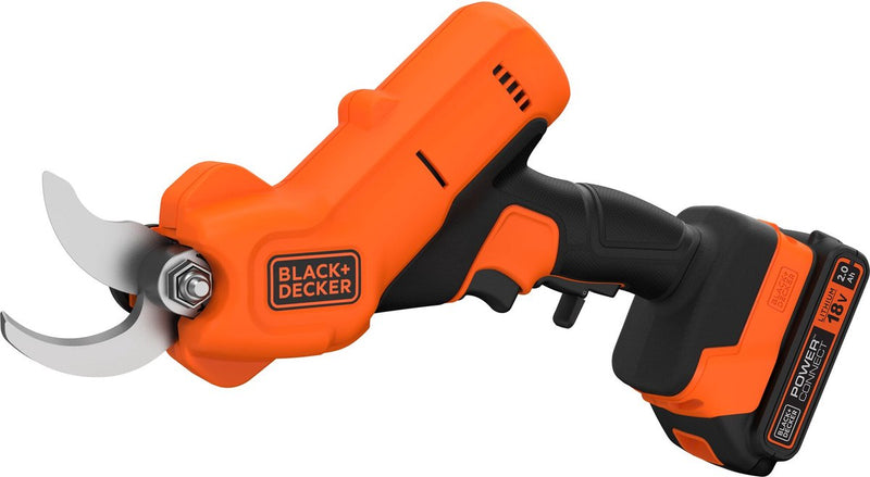 Forbici da potatura Black+decker 18v 2.0ah 25mm - bcpp18d1-qw