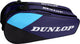 Dunlop - borsa da tennis - fx club 6rkt - borsa sportiva unisex - viola nero ciano