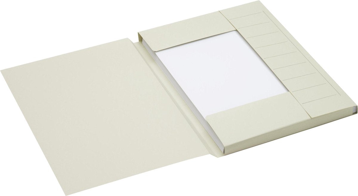 Jalema secolor dossiermap a4 - pak 25 stuks - grijs
