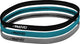 Fascia elastica per capelli sportiva Avento - 3 pezzi - blu nero grigio - antiscivolo