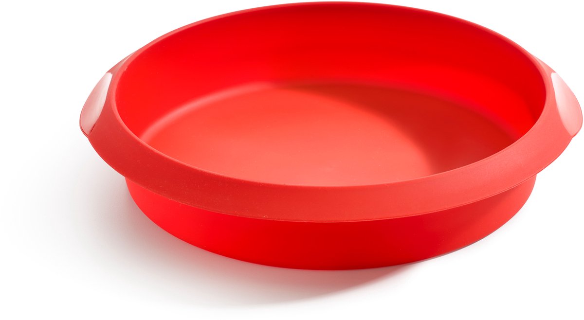 Lékué cakevorm rond ø 20 cm - siliconen - red