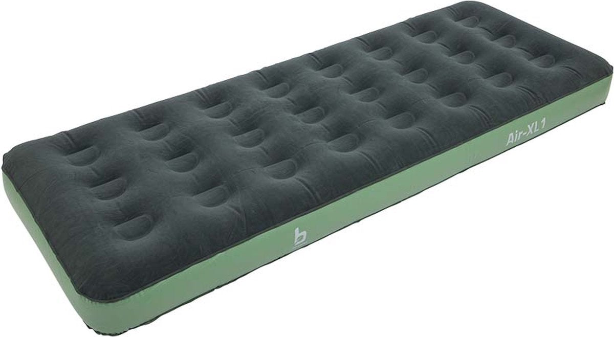 Bo-camp luchtbed velours air-xl 1 - 200x78x23cm - 1 persoons