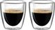 Bicchiere Leonardo duo a doppia parete 100ml - set 2