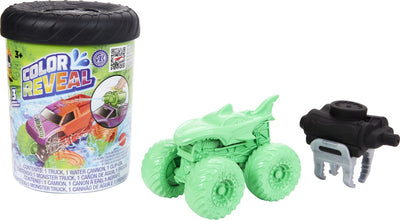 Mattel hot wheels monster truck rivelazione colori assortiti | 2 pezzi